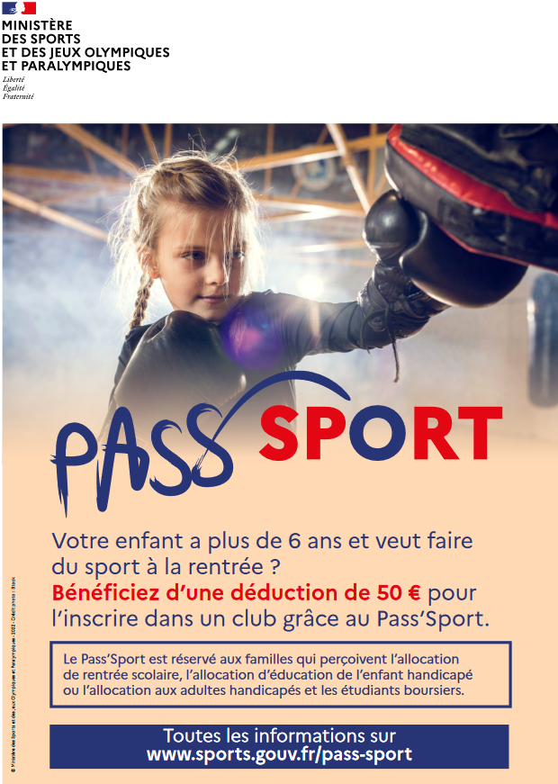 Réductions Enfants ! Pass Sport