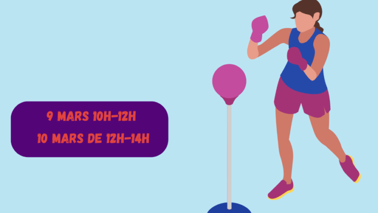 Cours de Boxe Gratuit en partenariat avec cité fertile