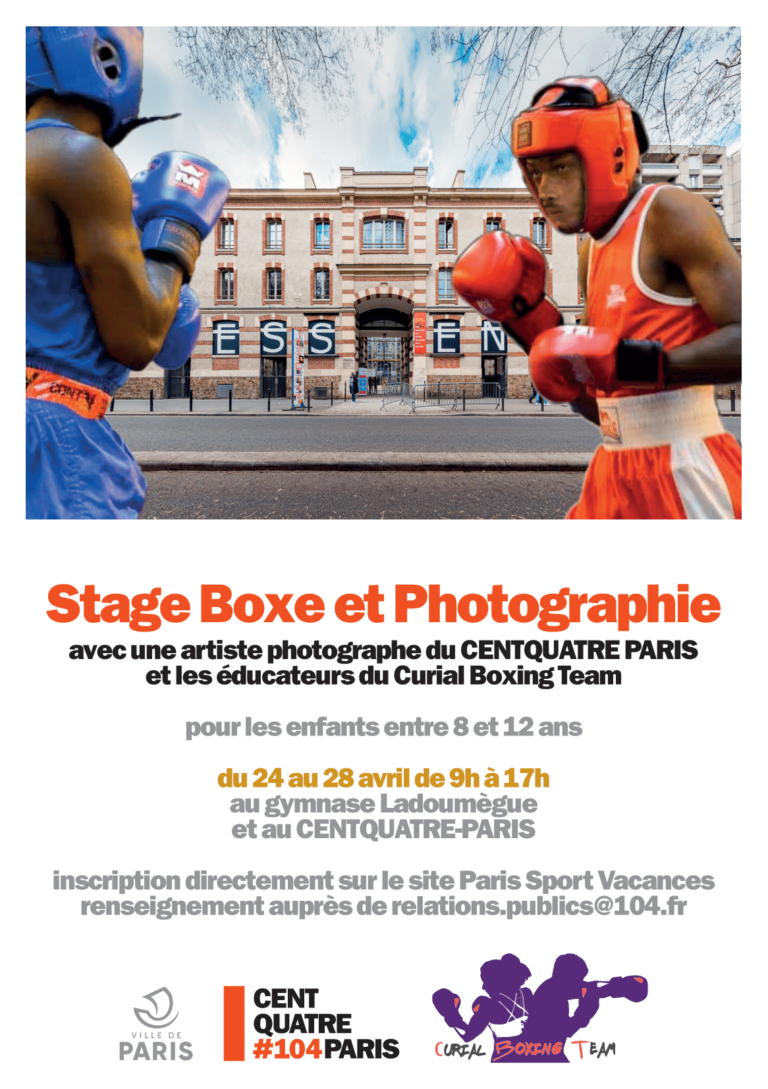 Stage Boxe et Photographie pour les enfants entre 8 et 12 ans