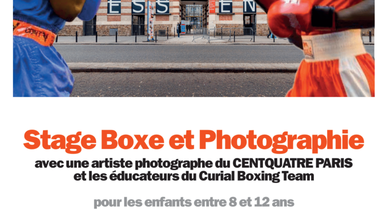 Stage Boxe et Photographie pour les enfants entre 8 et 12 ans