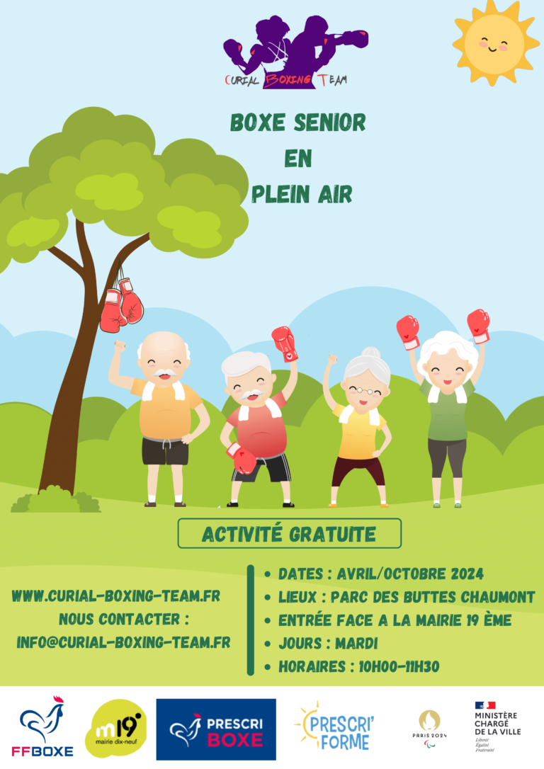Sport senior en plein air