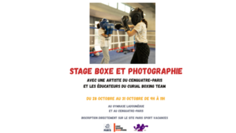 Stage Boxe et Photographie