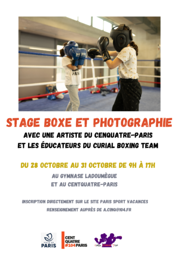 Stage Boxe et Photographie