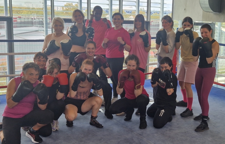 Boxe en Rose
