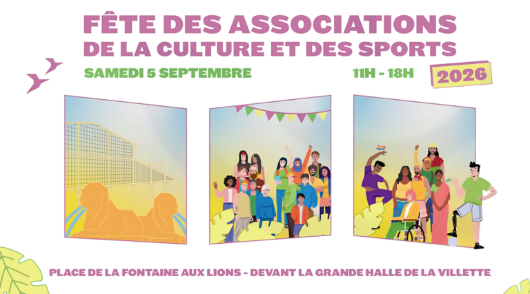Retrouvez-nous à la Fête des associations, samedi 5 septembre