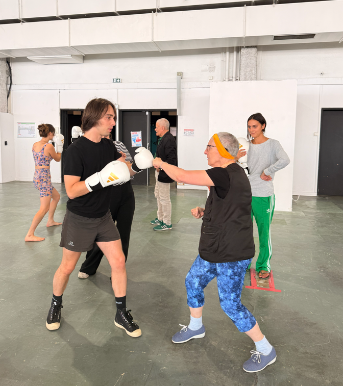 Retour sur l&rsquo;après-midi du 12 septembre : cinéma et boxe intergénérationnelle